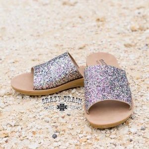 Glitter Slides (Size 9)
